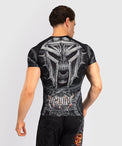 Venum Rashguard Gladiator 5.0 Krótki Rękaw Czarno-srebrny