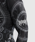 Venum Rashguard Gladiator 5.0 Długi Rękaw Czarno-srebrny