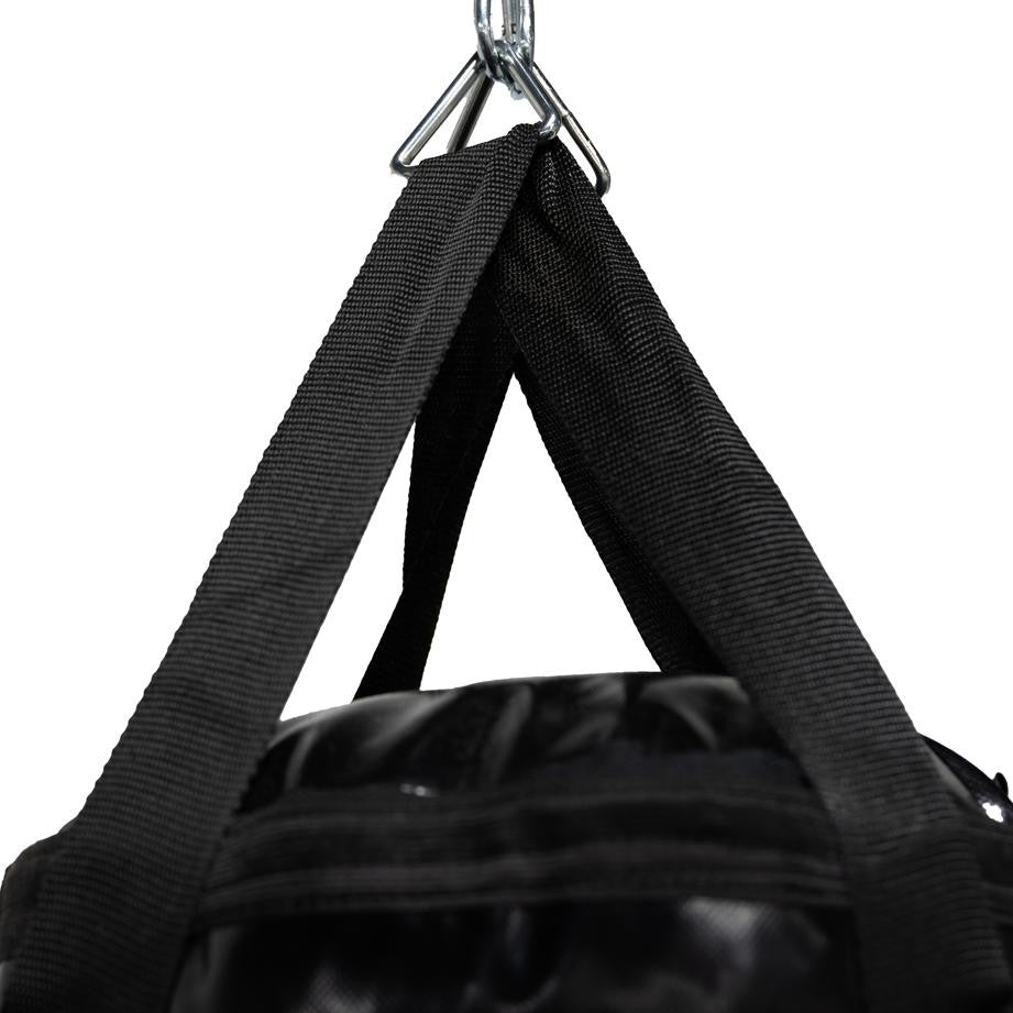 StormCloud Worek Bokserski Impact Junior dla Dzieci czarno-biały 80 cm x 30 cm, 15 kg