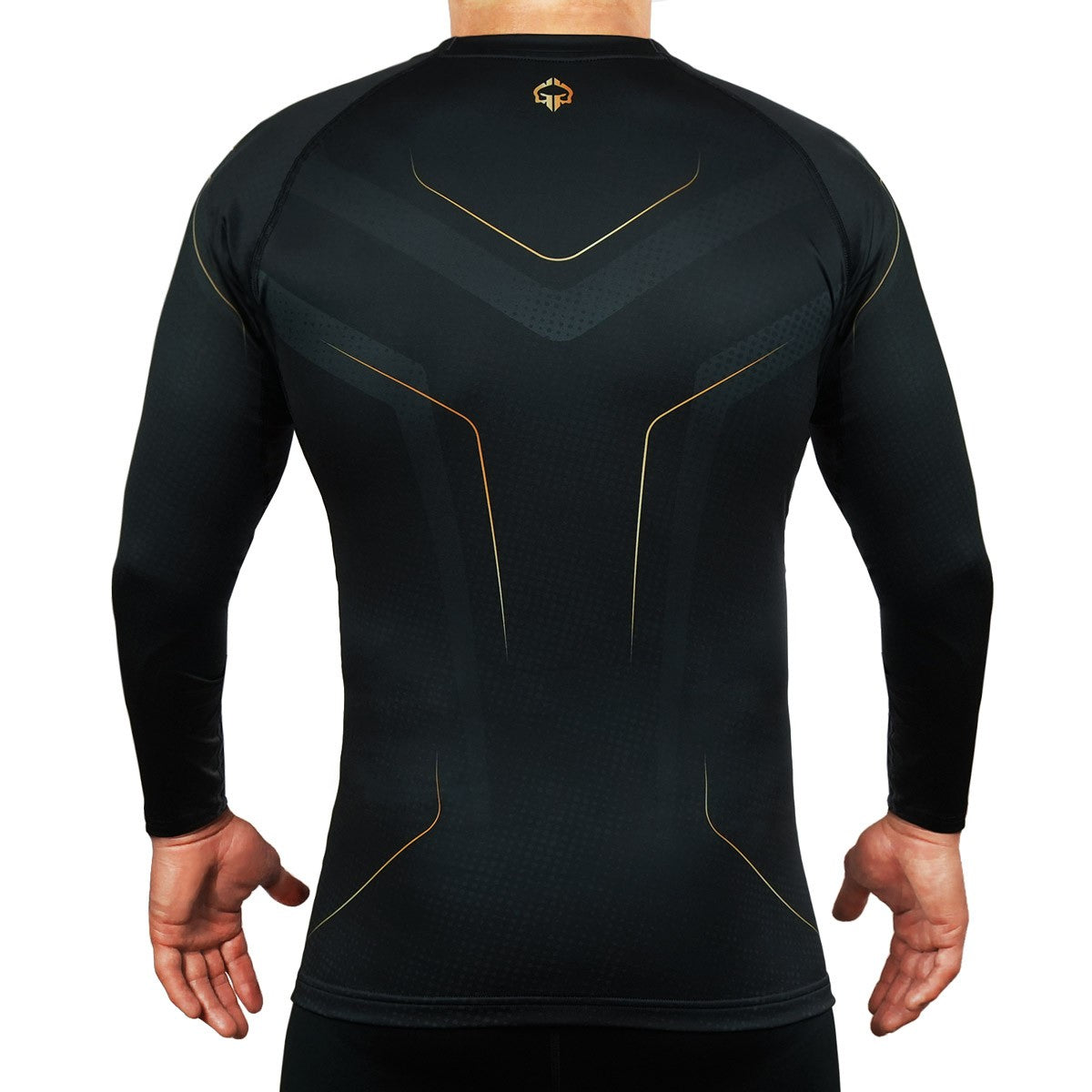 Ground Game Rashguard z długim rękawem Gold 2.0