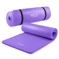 4FIZJO Mata do ćwiczeń fitness NBR 180 × 60 cm - fioletowa