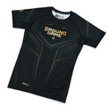 Ground Game Rashguard z krótkim rękawem Gold 2.0
