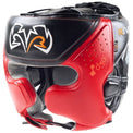 Rival Kask Bokserski RHG10 Intelli-Shock Czarno/Czerwony