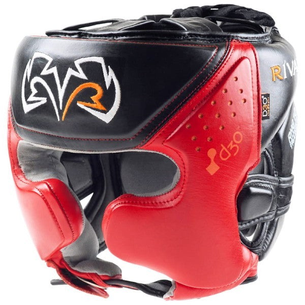 Rival Kask Bokserski RHG10 Intelli-Shock Czarno/Czerwony