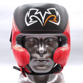 Rival Kask Bokserski RHG10 Intelli-Shock Czarno/Czerwony