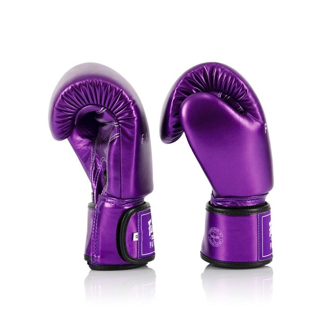 Fairtex Rękawice Bokserskie BGV22 Metalic Fioletowe
