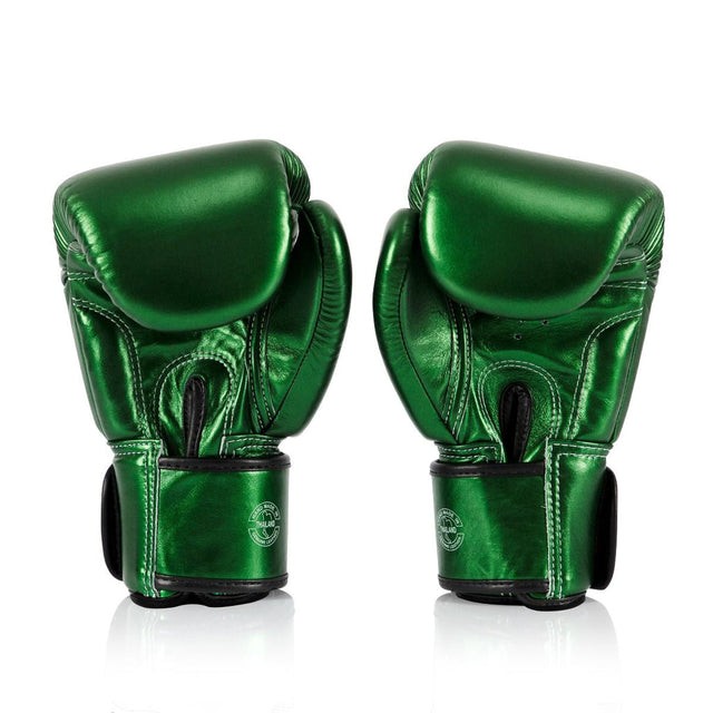 Fairtex Rękawice Bokserskie BGV22 Metalic Zielone