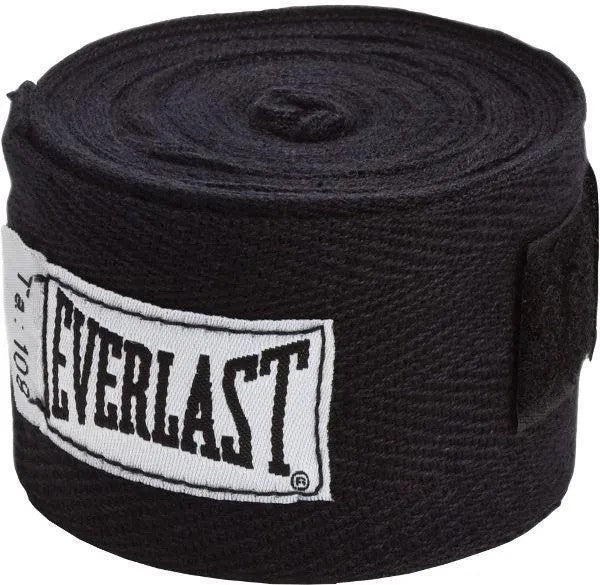 Everlast Bandaże bokserskie Core Czarne 3m