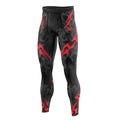 Extreme Hobby Legginsy Black Panther Czarno-Czerwony