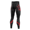 Extreme Hobby Legginsy Black Panther Czarno-Czerwony