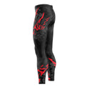 Extreme Hobby Legginsy Black Panther Czarno-Czerwony
