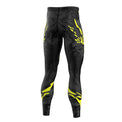 Extreme Hobby Legginsy Black Panther Czarno-Żółte