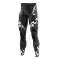 Extreme Hobby Legginsy Black Panther Czarny-Biały