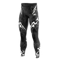 Extreme Hobby Legginsy Black Panther Czarny-Biały