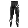 Extreme Hobby Legginsy Black Panther Czarny-Biały