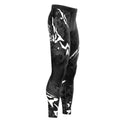 Extreme Hobby Legginsy Black Panther Czarny-Biały