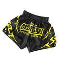Extreme Hobby Spodenki Muay Thai Black Panther Czarno-Żółte