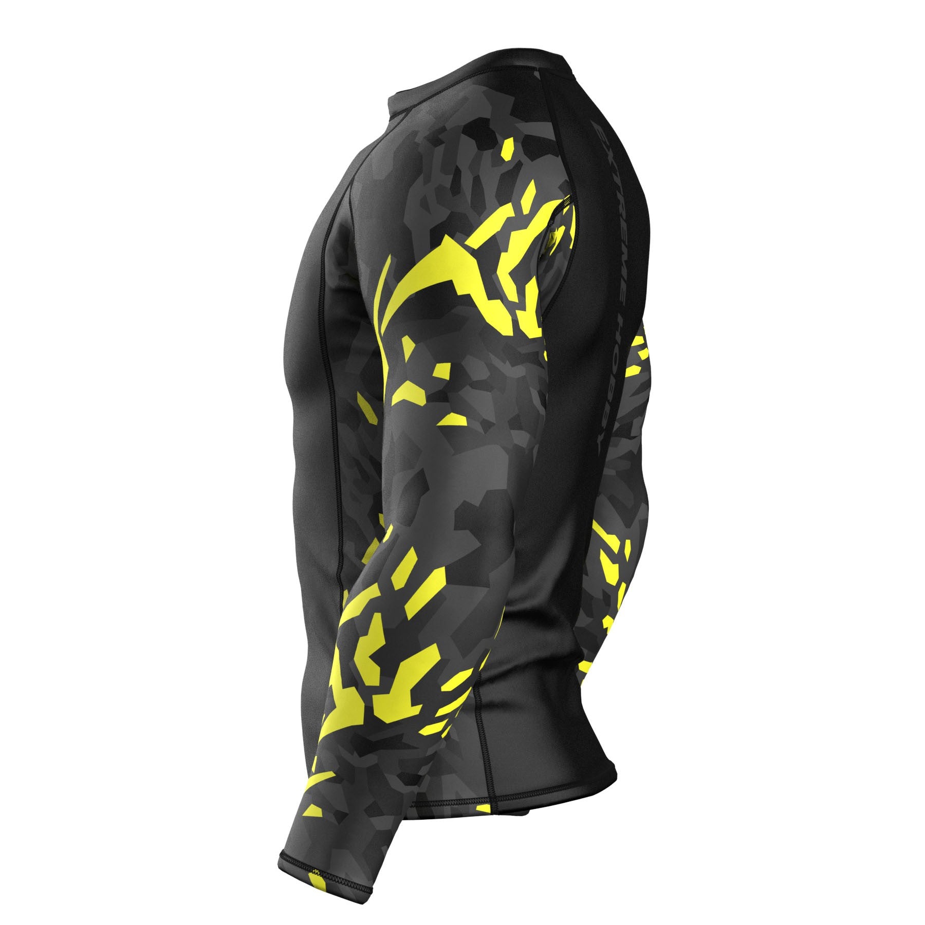 Extreme Hobby Rashguard długi rękaw Black Panther Czarno-Żółty