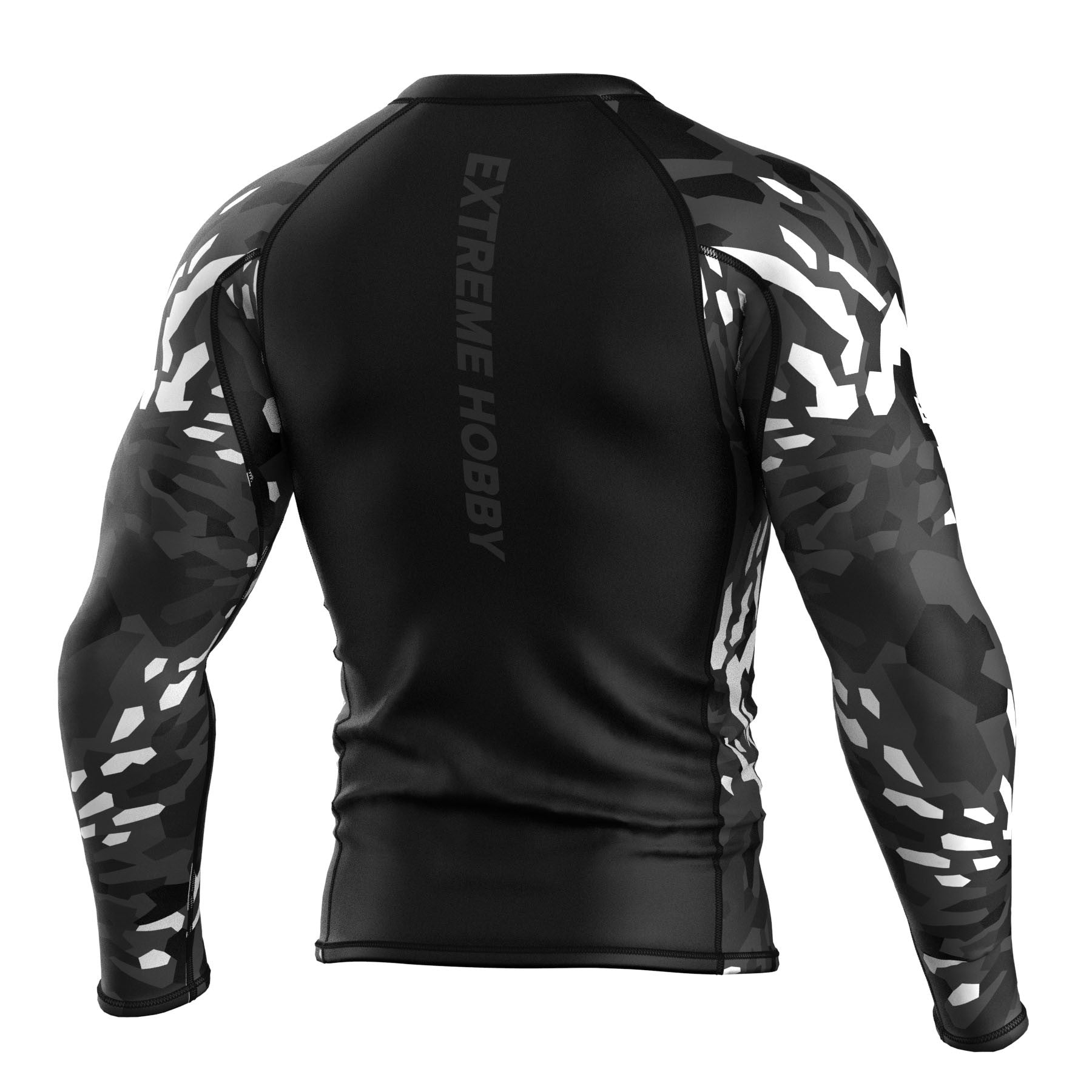 Extreme Hobby Rashguard długi rękaw Black Panther Czarno-Biały