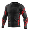 Extreme Hobby Rashguard długi rękaw Black Panther Czarno-Czerwony
