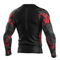 Extreme Hobby Rashguard długi rękaw Black Panther Czarno-Czerwony