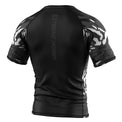 Extreme Hobby Rashguard krótki rękaw Black Panther Czarno-Biały