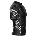 Extreme Hobby Rashguard krótki rękaw Black Panther Czarno-Biały