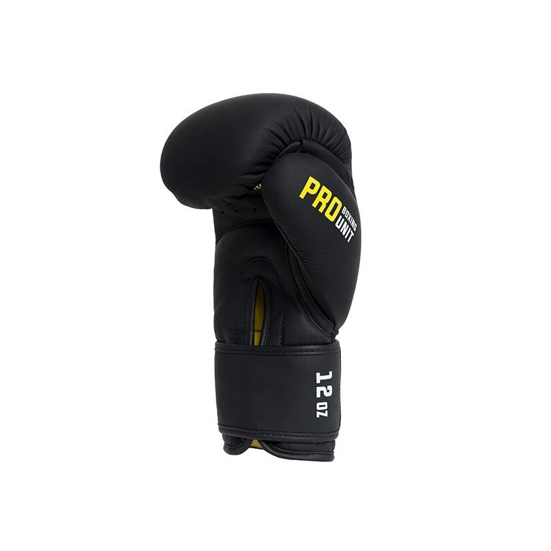 Zestaw bokserski PRO Rękawice bokserskie Boxing Pro Czarne + owijki premium + ochraniacz na zęby