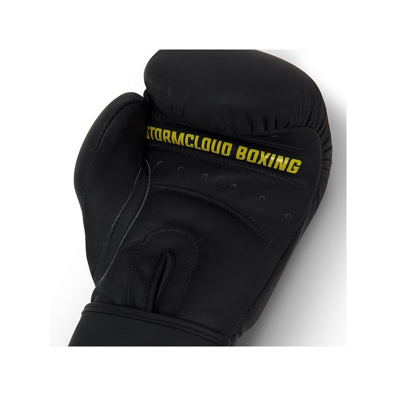 Zestaw bokserski PRO Rękawice bokserskie Boxing Pro Czarne + owijki premium + ochraniacz na zęby