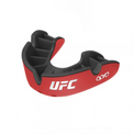 Zestaw Kickboxing Premium Rękawice Boxing Pro Czarno-Złote + Bandaże 4M + Szczęka OPRO UFC Silver + Piszczele Lite Czarne