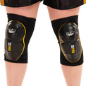 Zestaw MMA Premium Rękawice MMA Hurricane 2.0 Czarne + Ochraniacze Kolan Combat + Ochraniacz Szczęki OPRO Silver + Owijki 2,5M