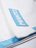MANTO Kimono/Gi dla dzieci Junior 2.0 Białe + Biały pas