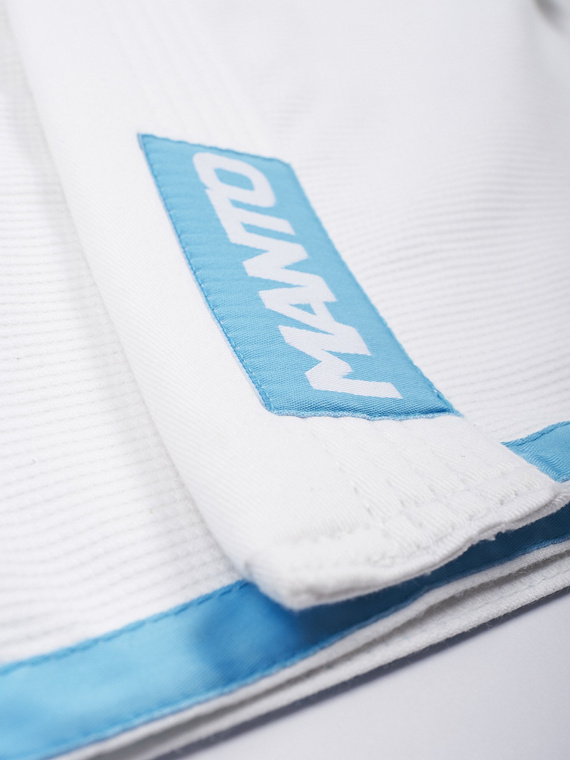 MANTO Kimono/Gi dla dzieci Junior 2.0 Białe + Biały pas