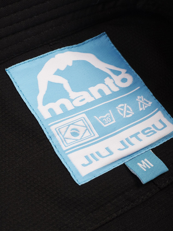 MANTO Kimono/Gi dla dzieci Junior 2.0 Czarne + Biały Pas