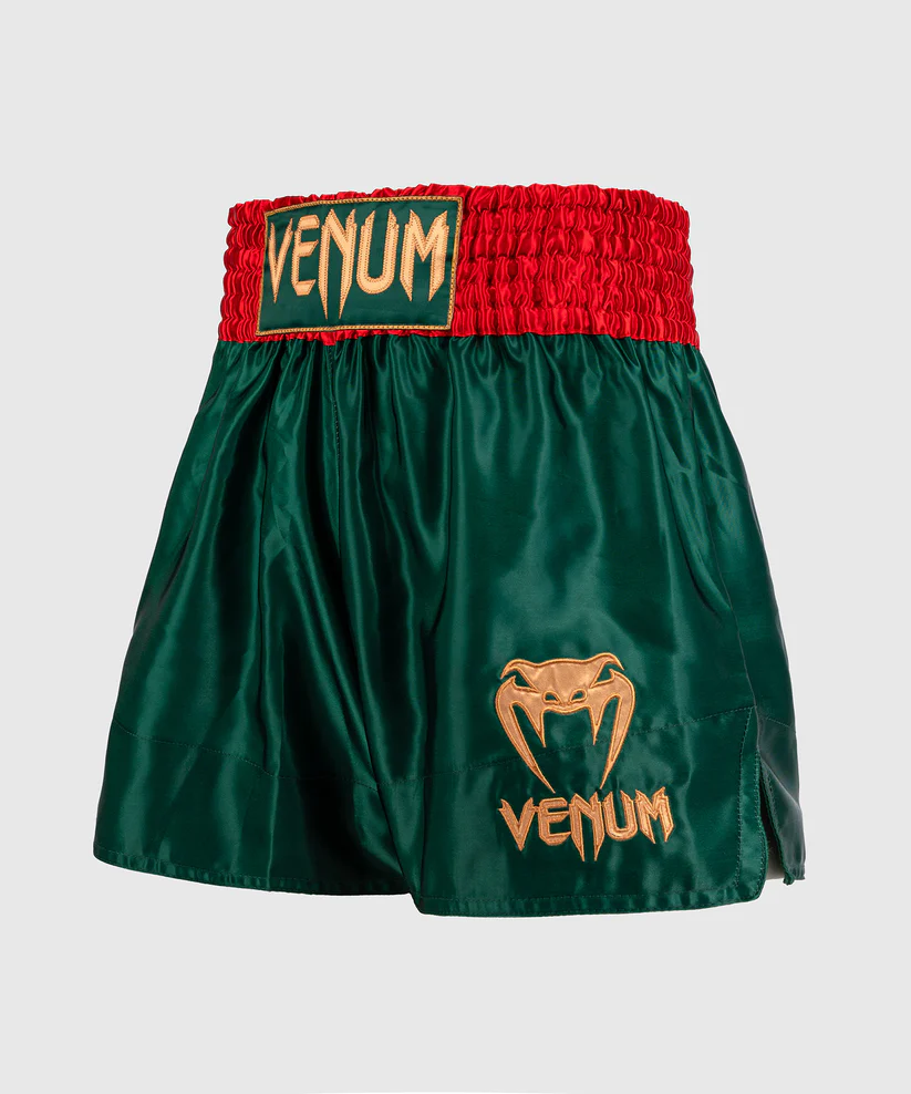 Venum Spodenki Muay Thai Classic Deep Forest Zielone