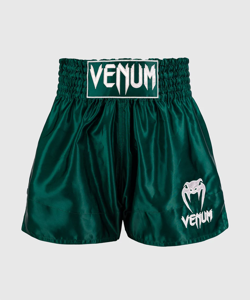 Venum Spodenki Muay Thai Classic Forest Green