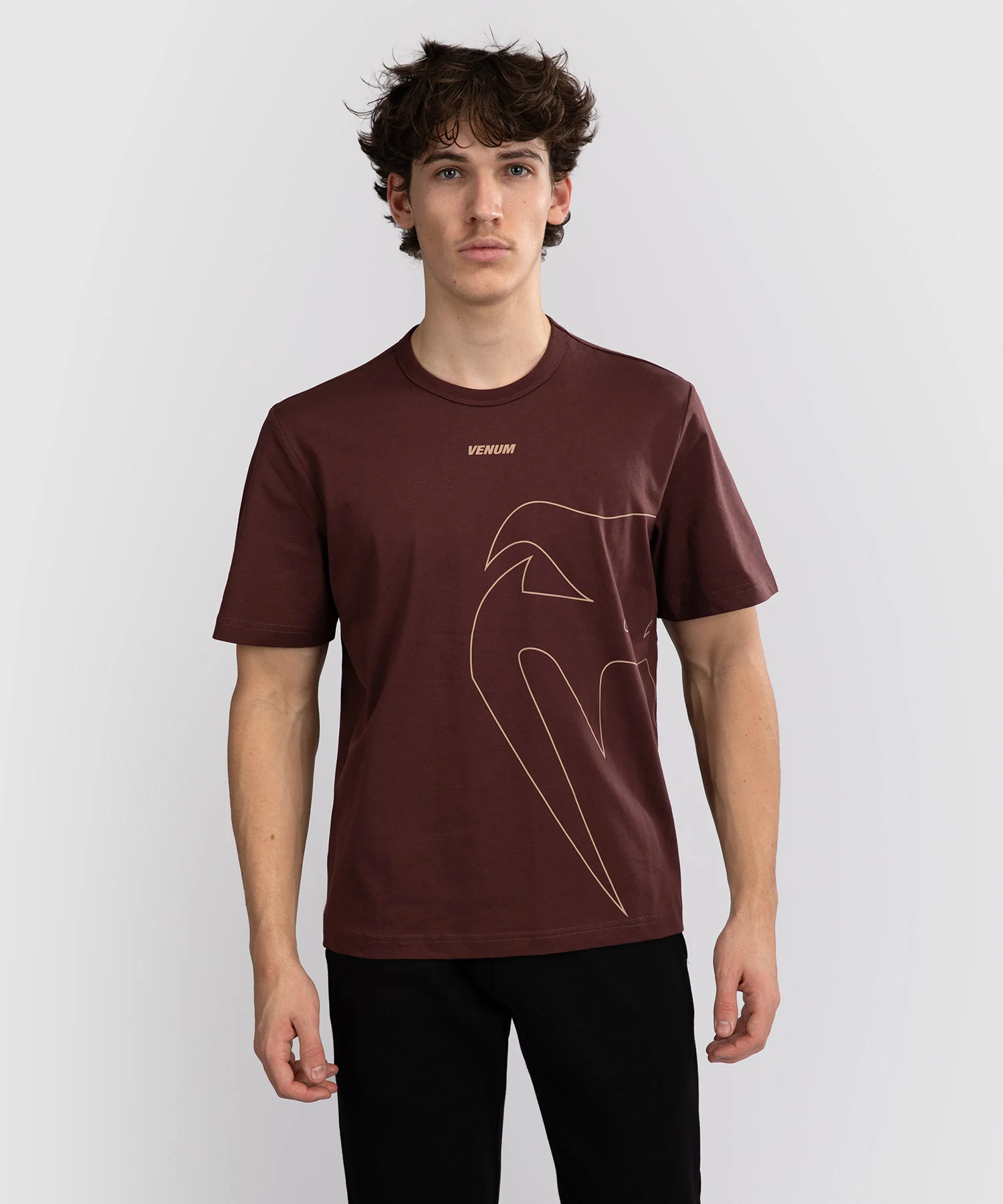 Venum T-shirt Giant Connect Chocolate Brown