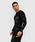 Venum Rashguard Training Camp 4.0 z Długim Rękawem Black/Neon Green
