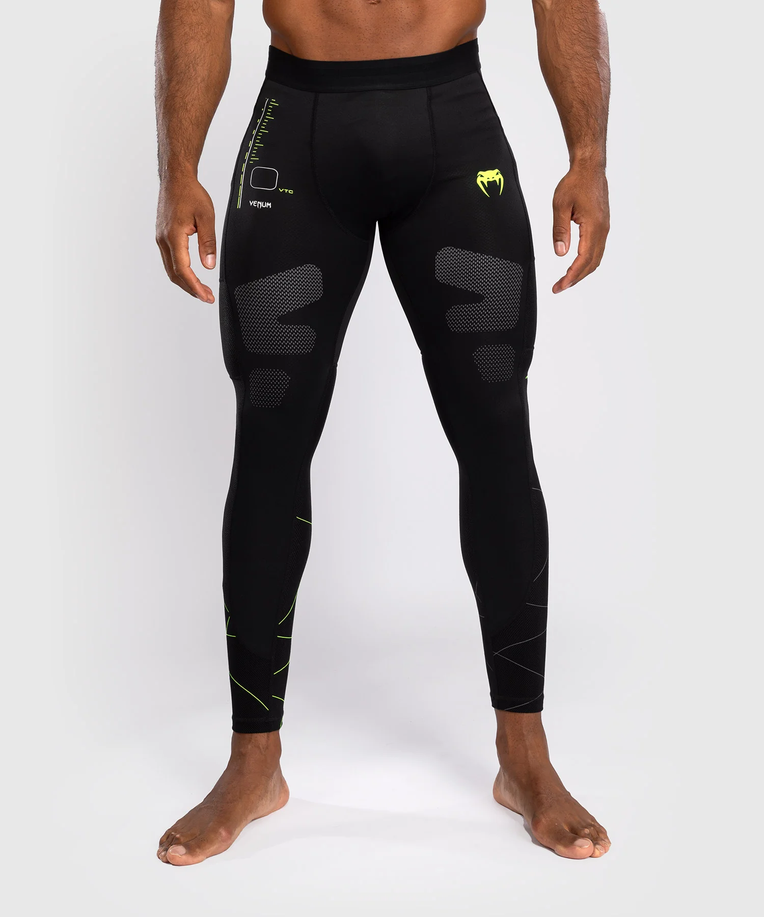 Venum Leginsy Męskie Training Camp 4.0 Black/Neon Green