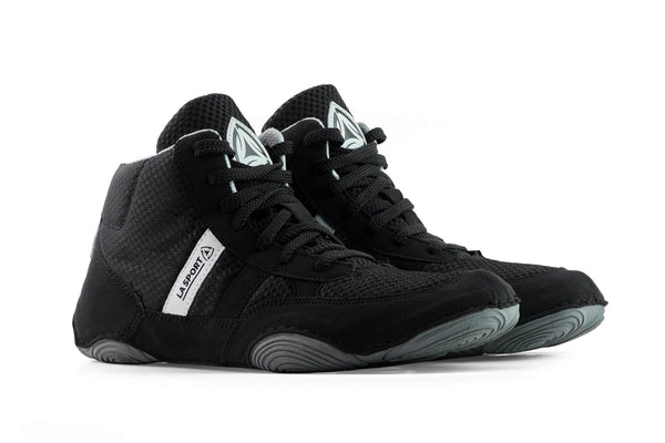La Sport Buty Zapaśnicze Czarne