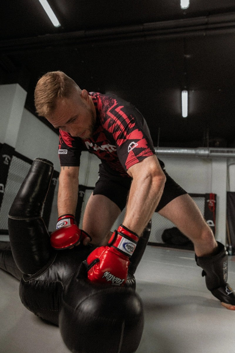 Fairtex Rękawice do MMA FGV15 Czerwone