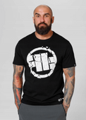 Pitbull T-shirt bawełniany, klasyczny model Scratch czarny