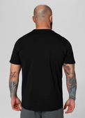 Pitbull T-shirt bawełniany, klasyczny model Scratch czarny