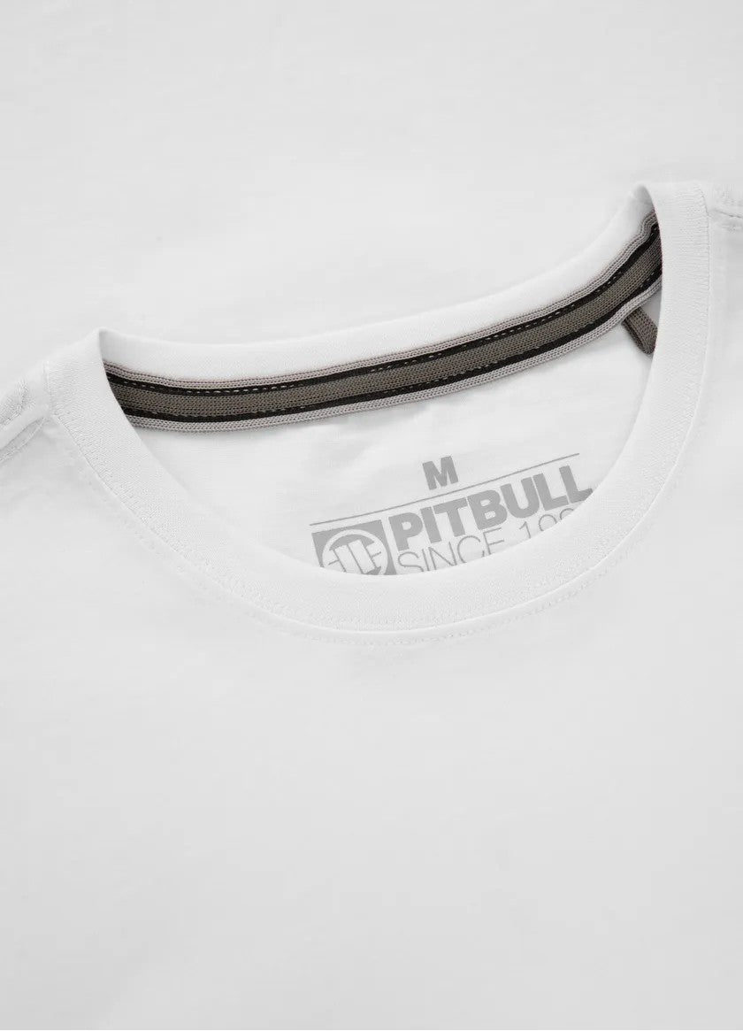 Pitbull T-shirt Bawełniany No Logo Biały