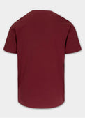 Pitbull T-shirt Bawełniany No Logo Burgundowy