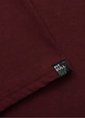 Pitbull T-shirt Small Logo Dark Burgundy