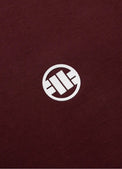 Pitbull T-shirt Small Logo Dark Burgundy