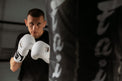 StormCloud Rękawice bokserskie ze skóry naturalnej Boxing Pro Białe
