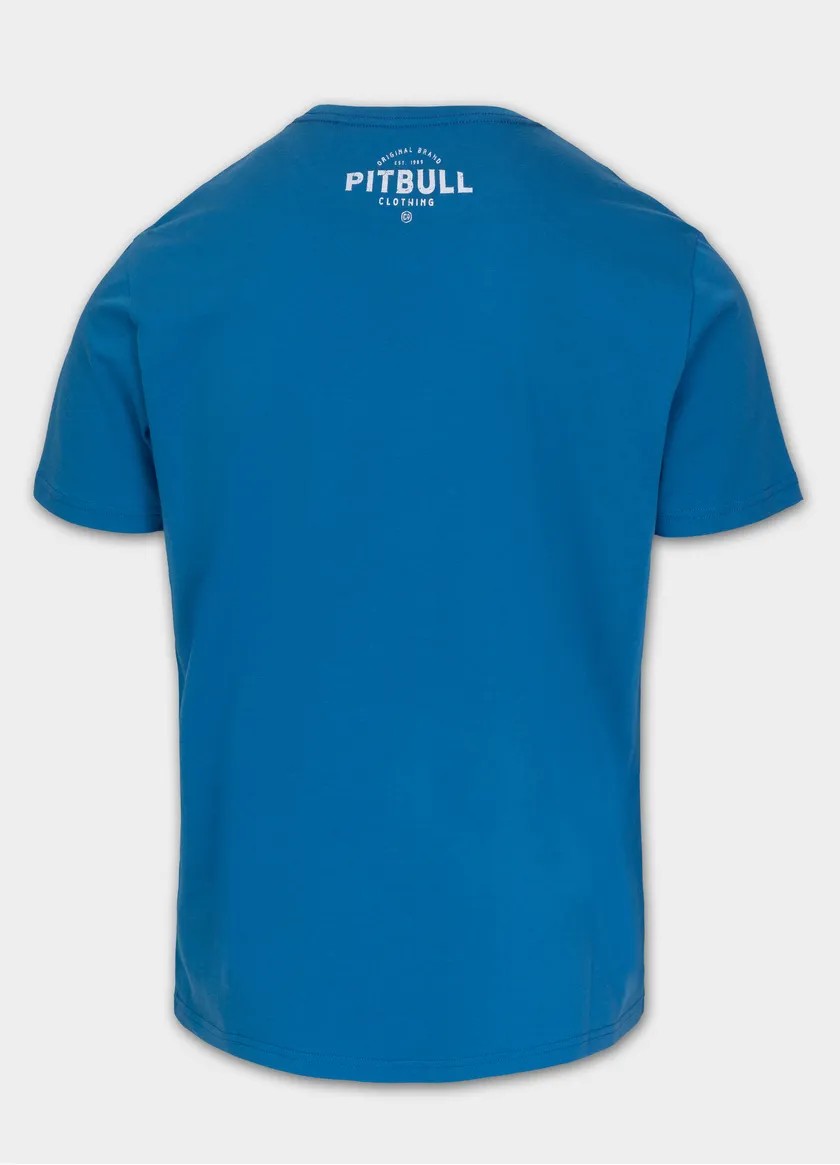 Pitbull Lekka bawełniana koszulka Pitbull Co. Niebieska