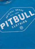 Pitbull Lekka bawełniana koszulka Pitbull Co. Niebieska